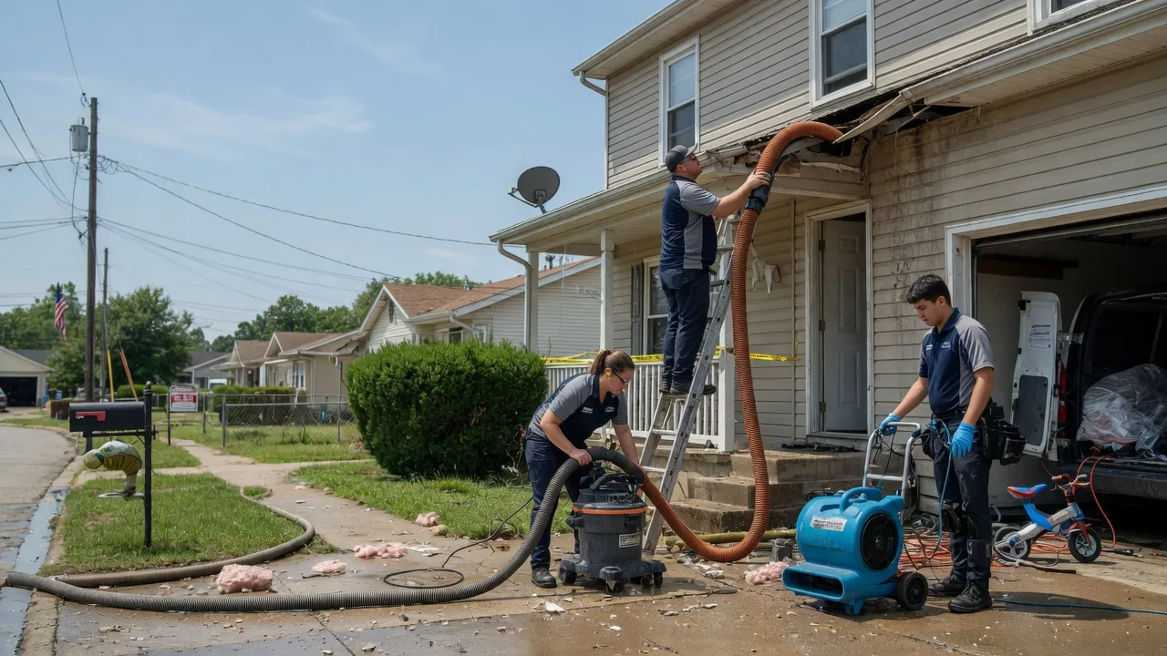 Water Damage Restoration in Wellsville, KS near me